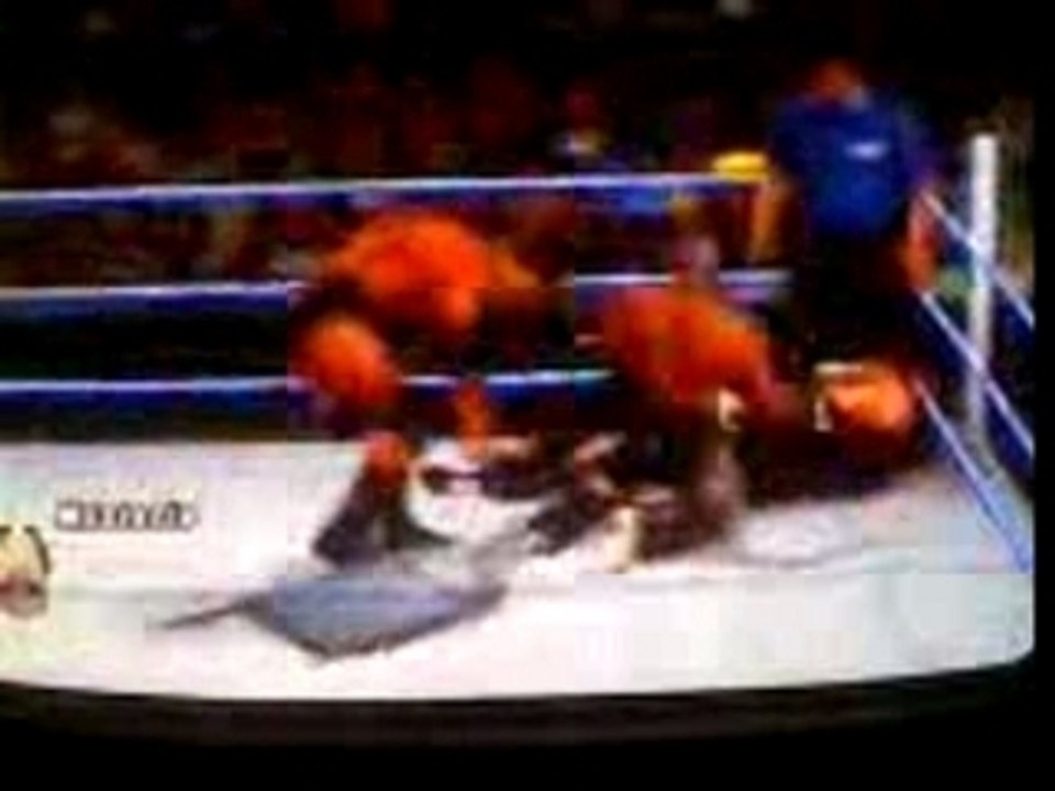Batista vs rey mysterio vs undertaker