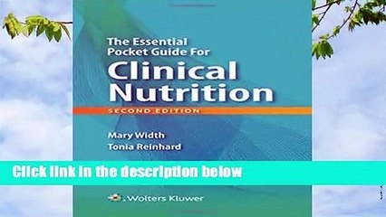 [Doc] The Essential Pocket Guide for Clinical Nutrition