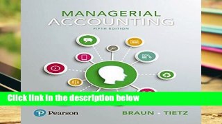 [READ] Managerial Accounting