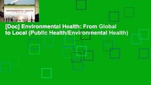 [Doc] Environmental Health: From Global to Local (Public Health/Environmental Health)
