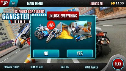 US Police Cop Pursuit Gangster Criminal Bike Chase - Police Car Games - Android Gameplay