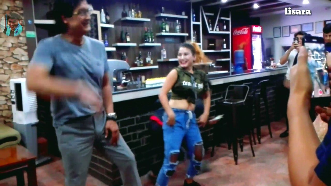 Rajesh Hamal Dance Cover || Rato Tika Nidharma || Nepali Superhit Movie Songs || ft.Rajesh hamal & Babita gurung