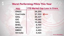 Navratna Companies Market Cap Lowest In 10 Years