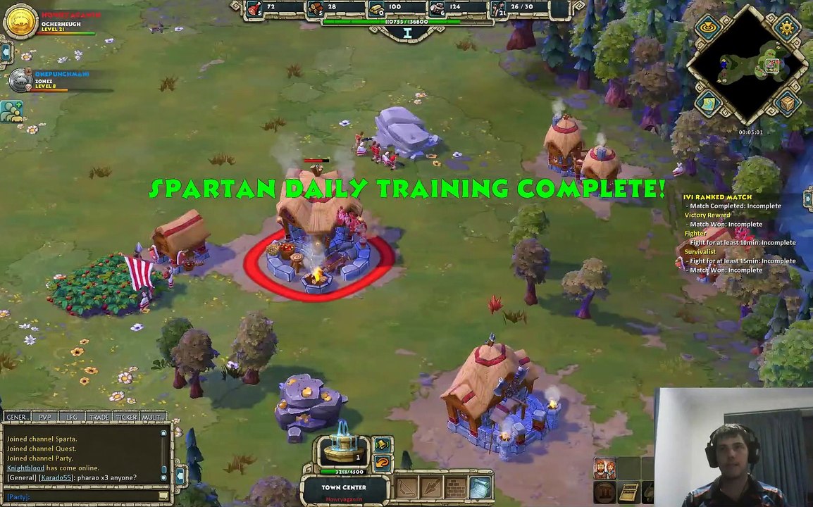 Age of Empires Online Sparta 1v1 Celts V Celts game