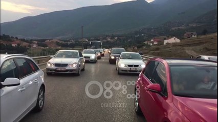RTV Ora - Trafik i rënduar në Rrugën e Kombit