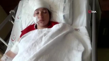 Hastanede cinnet...Doğum yapan eşini 7 yerinden bıçakladı