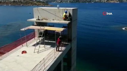 Bakan açıkladı, Bodrum'da yıkımlar başladı