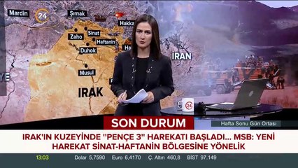 Başbuğ Pençe 3 Harekatı'nı 24 TV'de değerlendiriyor