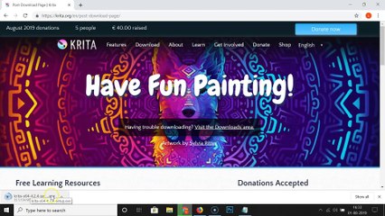 How to Install Krita Painting Software on Windows 10?