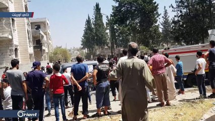 سيارة مفخحة تهز حي القصور في إدلب أسفرت عن مقتل شخص وجرح آخرين