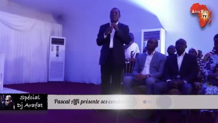 Pascal Affi présente ses condoléances à la famille de DJ Arafat