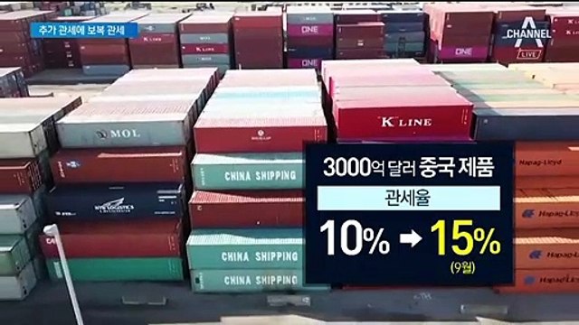 미중 관세 난타전에 증시 급락…트럼프 “중국은 필요없다”