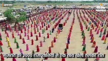भूचरमोरी के मैदान में गुजरात की 2000 राजपूतानियों की तलवारबाजी