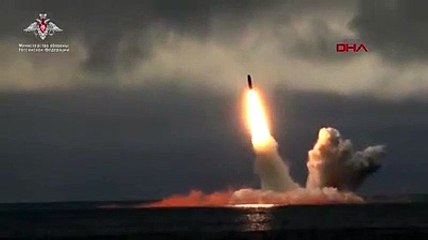 Rusya balistik füzelerin fırlatılma görüntülerini yayınladı