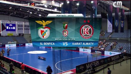 SL Benfica Secures Victory with 3-1 Win Over AFC Kairat in International Masters Futsal 🏆