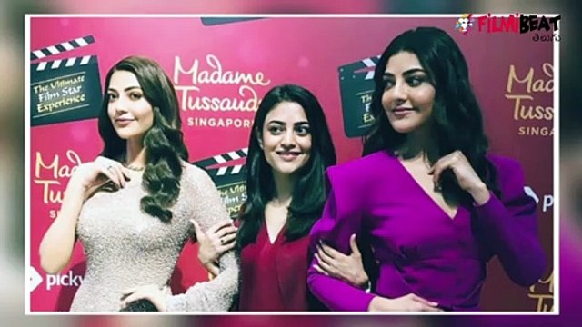 Kajal Aggarwal Wax Statue At Madame Tussauds Singapore