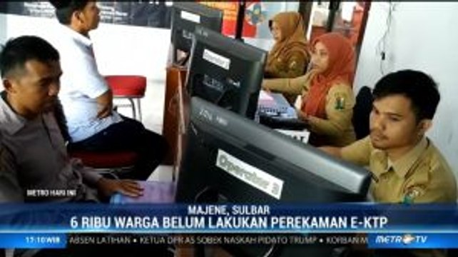 Jelang Pilkada 2020, Ribuan Warga Majene Belum Punya e-KTP