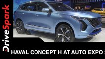 Haval Concept H at Auto Expo 2020 | Haval Concept H  First Look, Features & More