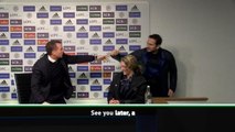 I didn't want to be rude! - Lampard crashes Rodgers' news conference