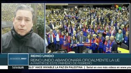 Reino Unido abandonará oficialmente la UE este 01 de febrero