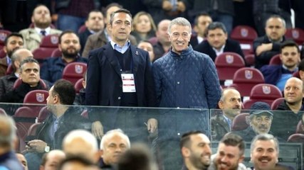Ali Koç ve Acun Ilıcalı'ya Trabzonspor taraftarından tepki