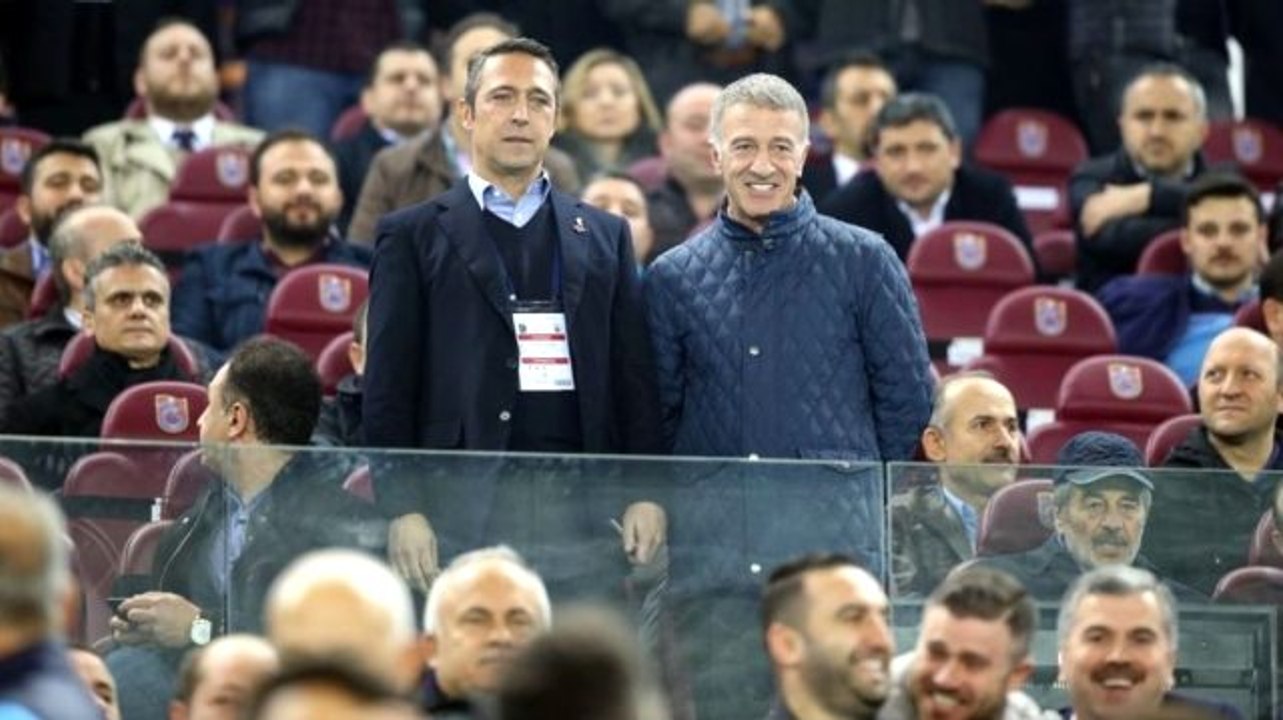 Ali Koç ve Acun Ilıcalı'ya Trabzonspor taraftarından tepki
