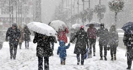 Meteoroloji'den 4 il için yoğun kar yağışı uyarısı