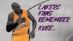 'I love you Kobe. Rest in peace.' - Lakers fans pay tribute after game