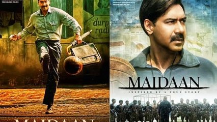 MAIDAAN AJAY DEVGAN NEW MOVIE FIRSTLOOK POSTER RELEASEING 2020