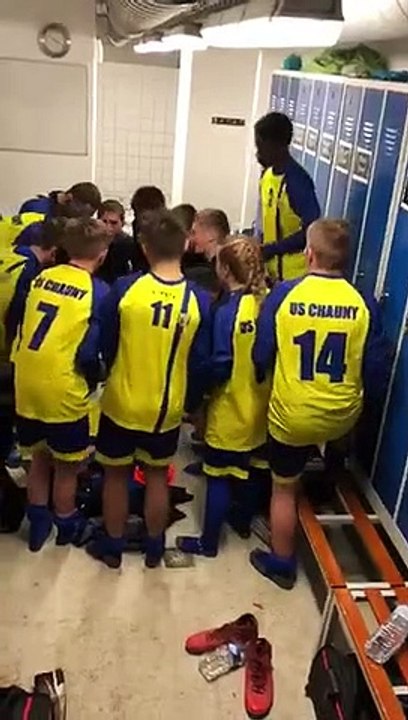 Les u14 victorieux contre l’asc cri de victoire