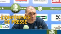 Conférence de presse ESTAC Troyes - Grenoble Foot 38 (1-2) : Laurent BATLLES (ESTAC) - Philippe  HINSCHBERGER (GF38) - 2019/2020