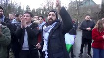 İsveç'te ABD'nin sözde Orta Doğu barış planı protesto edildi - STOCKHOLM