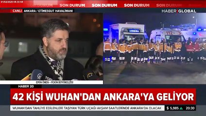 Pekin Büyükelçisi Emin Önen'den açıklama