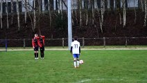 But de Léo Levallois sur coup franc (U11 EST / Montigny Vaupaliere le 01/02/2020)