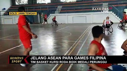 Latihan Keras Timnas Wheelchair Basketball, Demi Persembahkan Medali!