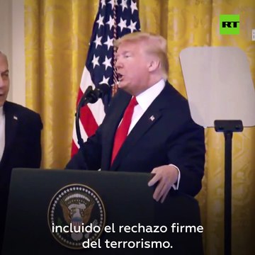 Así es como Trump presenta su 'acuerdo del siglo', que prevé la solución de dos Estados para alcanzar la paz entre Israel y Palestina