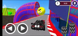 Kids video about Race car & sports car Race in the city for children,Impossible car Stunts 3D