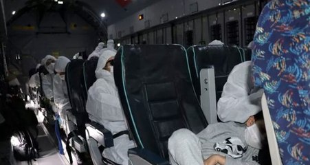 Vuhan'daki Türk yolcular geldi! İşte ilk görüntüler