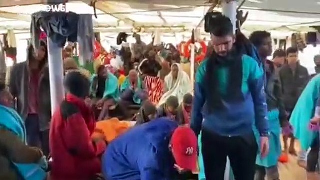 Open Arms tem 363 migrantes a bordo de navio