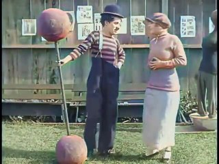 The Champion - Charlie Chaplin - color Version (Laurel & Hardy) ( 480 X 480 )