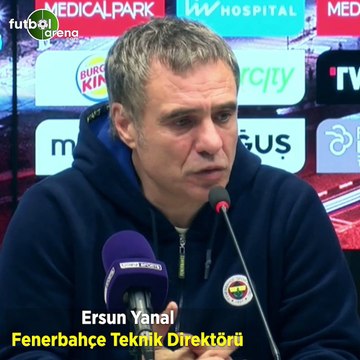 Ersun Yanal: Bu lig, birileinin isteğiyle değil Fenerbahçe'nin son sözüyle bitecek!
