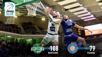 Jeep® ÉLITE : Nanterre vs Roanne (J21)