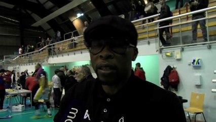 Constant Tchouassi après la défaite de Mende à Martigues Volley