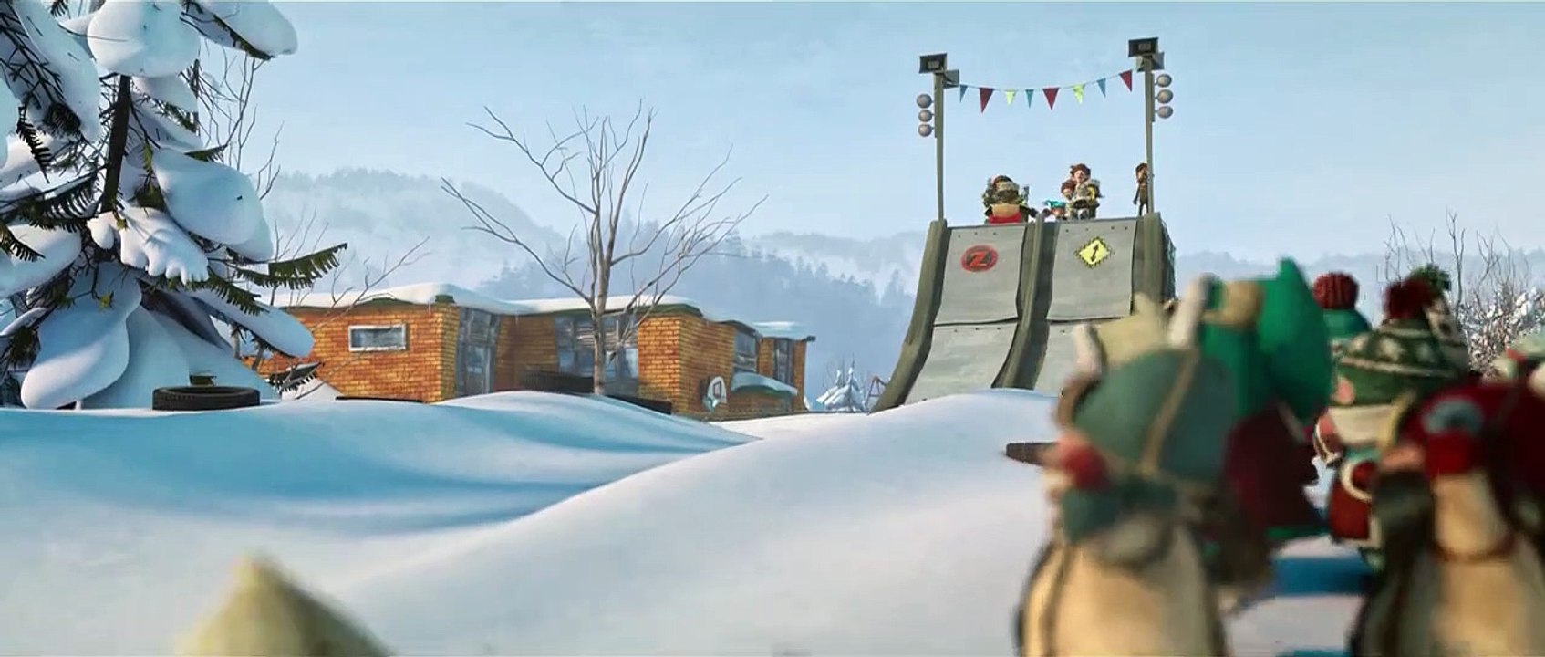 La Bataille géante de boules de neige 2, l'incroyable course de luge Bande-annonce VF