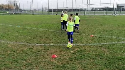 ÉCHAUFFEMENT MATCH U8 /U9 à CALVISSON
