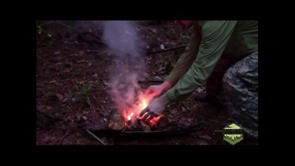 How To Start A Fire In The Rain With This Survival Trick
