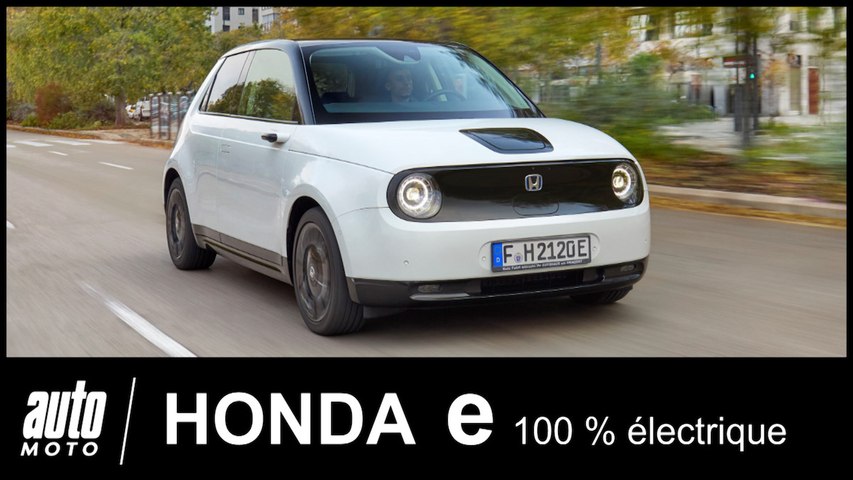 2020 Honda e 100% électrique ESSAI POV...