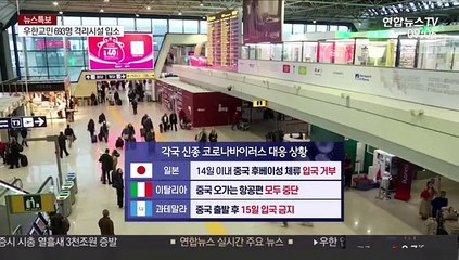중국발 여행객 입국금지 확산…정부는 "논의 필요"