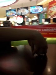 RAPHAELL E OSMILTON NA ESPERA DA PIZZA NO SHOPPING BOA VISTA 01-02-2020