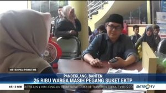 Jelang Pilkada 2020, Ribuan Warga Pandeglang Belum Punya e-KTP